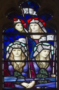 Yeovil, St. Johannes der Täufer, Frieden auf Erden, Engel, 1917-18