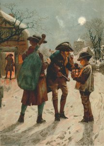 Weihnachtswarten von einst von Henry John Yeend King