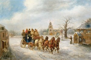 Der Uxbridge-Coach bei Hillingdon