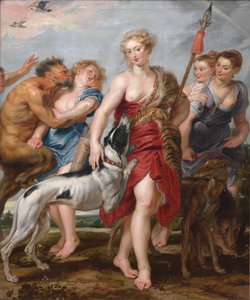 Diana und ihre Nymphen auf der Jagd