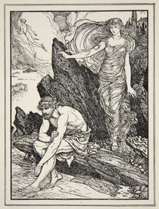 Kalypso hat Mitleid mit Odysseus, aus 