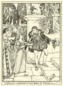 Jeannes Unhöflichkeit gegenüber dem Herzog von Kleve von Henry Justice Ford
