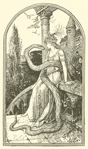 Die verzauberte Schlange (Gravur) von Henry Justice Ford