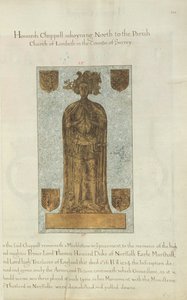 Marmorgrabstein von Lord Thomas Howard, Herzog von Norfolk, 1637 von Henry Lilly