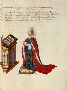 Margaret, zweite Frau von John Howard, Baron Howard, Herzog von Norfolk von Henry Lilly