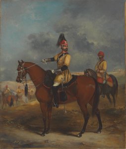 Ein Offizier der 1. Bengalischen Irregulären Kavallerie