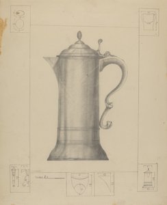 Zinnkrug von Henry Meyers