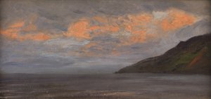 Sonnenuntergang an der Küste von Henry Moore
