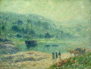 Eine Bucht in der Bretagne von Henry Moret
