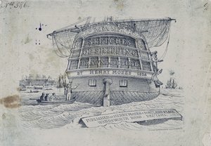 Umschlag für Henry Mosess Sketches of Shipping