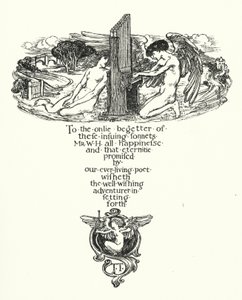 Shakespeares Sonette, Widmung von Henry Ospovat