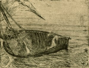 Christus geht auf dem Wasser