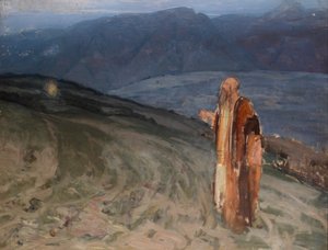 Studie für Moses und den brennenden Busch von Henry Ossawa Tanner