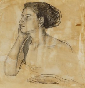 Studie für das Porträt von Mrs. Atherton Curtis