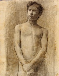 Studie eines jungen Mannes von Henry Ossawa Tanner