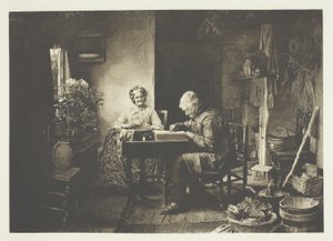 Wenn die Tagesarbeit erledigt ist von Henry Peach Robinson