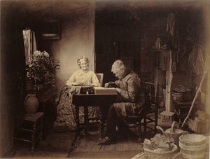 Wenn die Tagesarbeit erledigt ist von Henry Peach Robinson