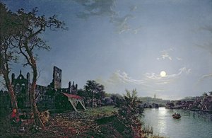 Morgen mit Blick auf die Abtei Kirkstall