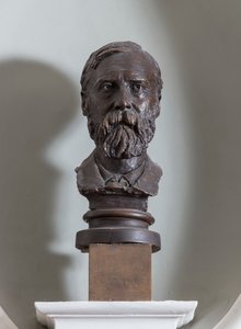 Büste von John D. Sedding, ca. 1886-87 von Henry Richard Hope Pinker