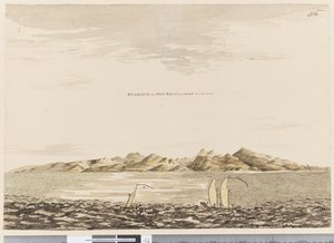 Seite 16 Otaheite, wenn Point Venus S.W. von W. 5 Meilen entfernt liegt, 1768-75