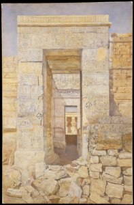 Ost-Eingang, Raum des Tiberius, Tempel der Isis, Philae von Henry Roderick Newman