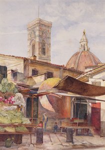 In der Nähe des Doms, Florenz, 1878
