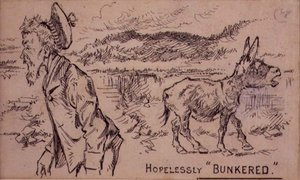 Hoffnungslos im Bunker, Illustration aus 