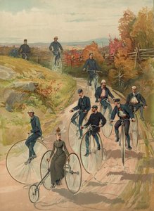Radfahren von Henry Sandham