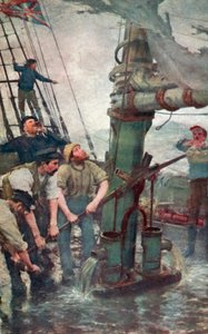 Alle Mann an die Pumpen von Henry Scott Tuke
