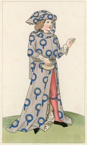 Ein Ritter des Hosenbandordens, um 1470