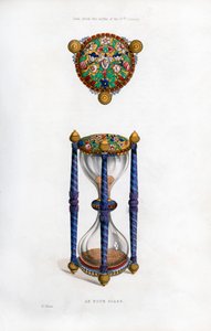 Sanduhr, Mitte des 17. Jahrhunderts, 1843 von Henry Shaw