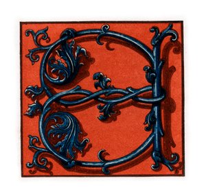 Initialbuchstabe A, spätes 15. - frühes 16. Jahrhundert von Henry Shaw