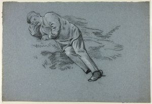 Schlafender Mann von Henry Stacy Marks