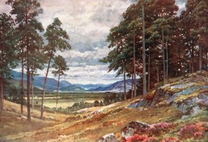 Ein Blick auf die Grampians, Inverness-Shire