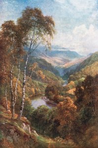 Blick auf den Pass von Killiecrankie, Perthshire von Henry Sutton Palmer