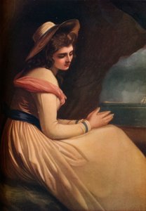 Lady Hamilton als Ariadne, 18. Jahrhundert von Henry T Greenhead