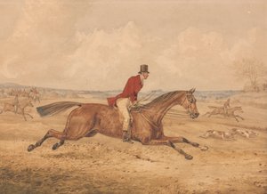 In schnellem Tempo unterwegs von Henry Thomas Alken