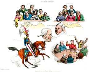 Symptome des Amüsiertseins, 1822 von Henry Thomas Alken