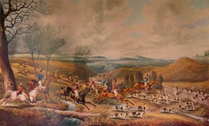 Die Jagd auf das Reh, 1834, 1936 von Henry Thomas Alken