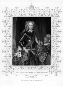 John Churchill, 1. Herzog von Marlborough, englischer Militärbeamter, 19. Jahrhundert von Henry Thomas Ryall