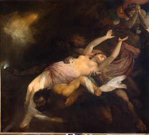Eurydike entführt bei Orpheus, Henry Thomson