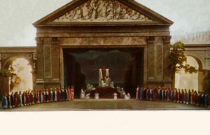 Verehrung des Kreuzes, mit Chor, 1922