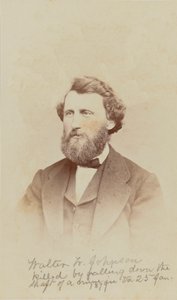 Porträt von Walter W. Johnson, 1868