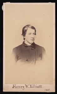 Porträt von Henry Wood Elliott 1846-1930, 1865 von Henry Ulke