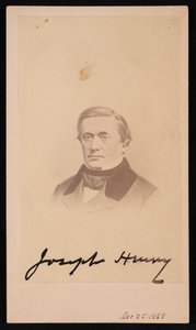 Porträt von Joseph Henry