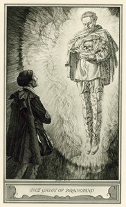 Der weiße Teufel von John Webster: Der Geist von Brachiano (Lithografie) von Henry Weston Keen