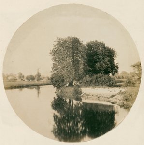 Ohne Titel [Die Themse bei Weybridge], ca. 1856