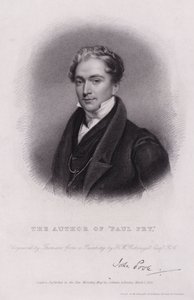 John Poole, englischer Dramatiker, Autor von Paul Pry von Henry William (after) Pickersgill
