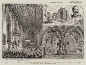 Blackfriars Hall, Norwich, ursprünglich der Chor der alten Dominikanerkirche von Henry William Brewer