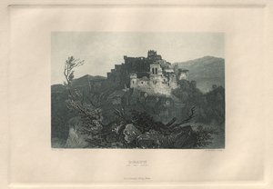 Das Malerische und Romantische Rheinland: Dhaun an der Nahe, 1928 von Henry Winkles
